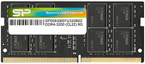 כוח סיליקון DDR4 32GB 3200MHz CL22 SODIMM 260 פינים 1.2V משחק נייד מחשב נייד זיכרון מחשב זיכרון מחשב
