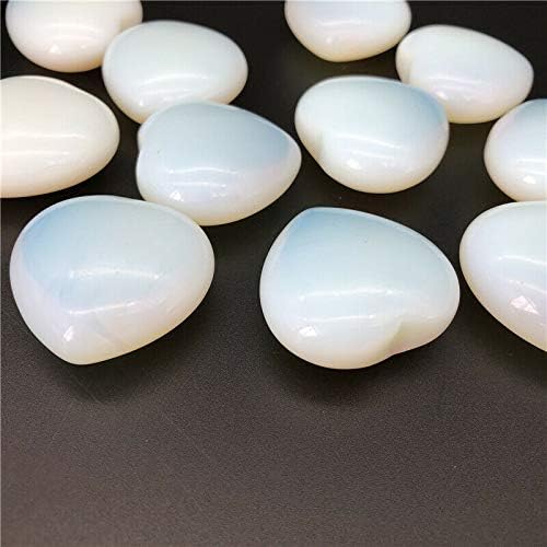 Binnanfang AC216 1PC יפה אופל לבן אופל אופי גביש בצורת אבנים מלוטשות ריפוי אבני עיצוב מתנה ומינרלים ריפוי קריסטלים